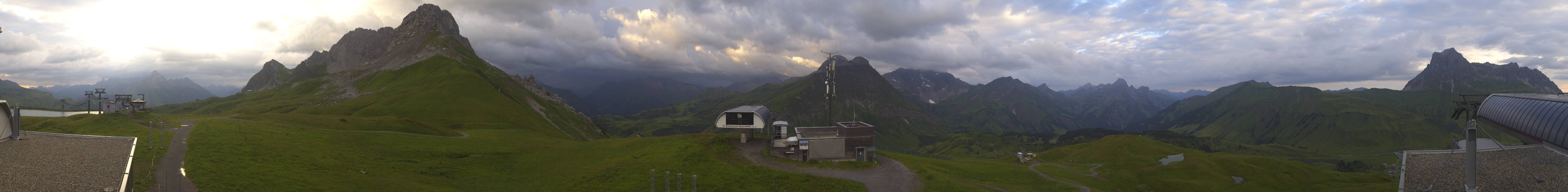 Archived image Webcam Panoramic view Warth Schröcken
