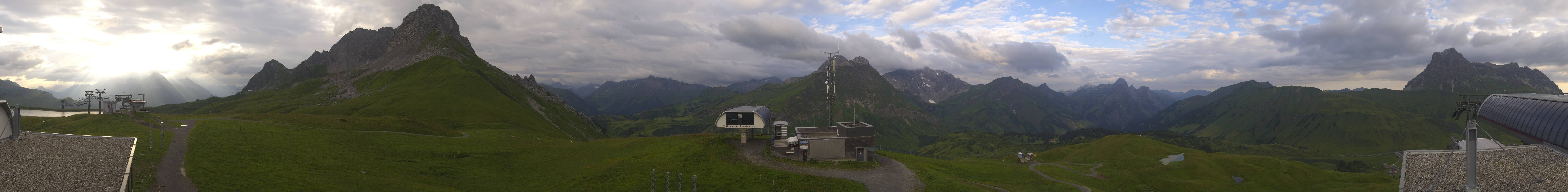 Archived image Webcam Panoramic view Warth Schröcken