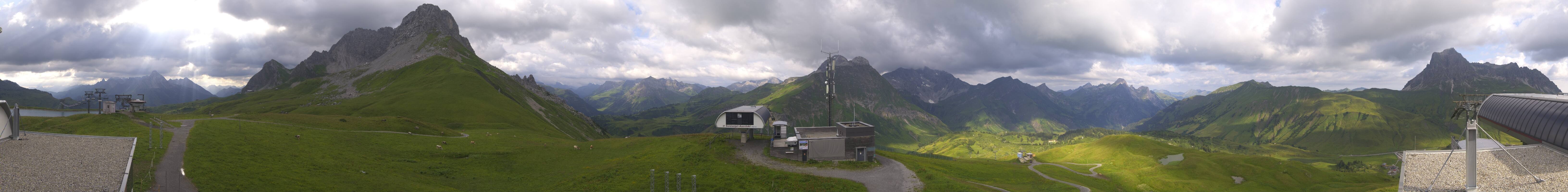 Archived image Webcam Panoramic view Warth Schröcken