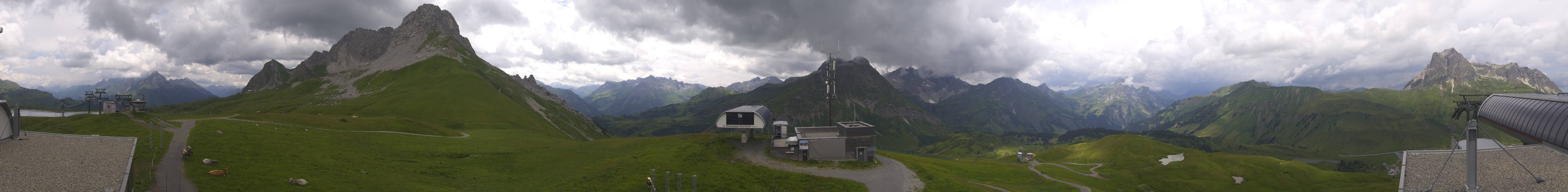 Archived image Webcam Panoramic view Warth Schröcken