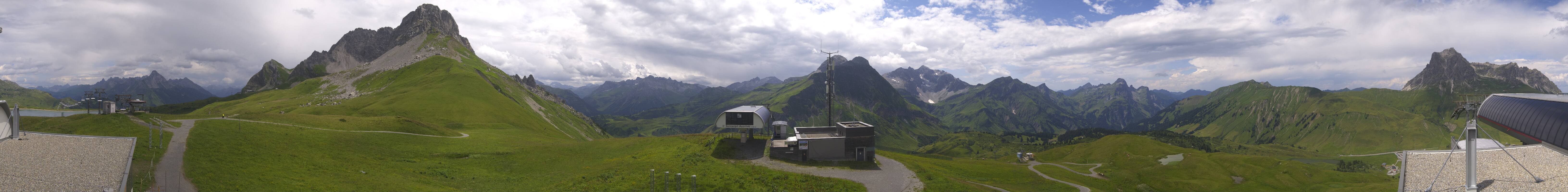Archived image Webcam Panoramic view Warth Schröcken