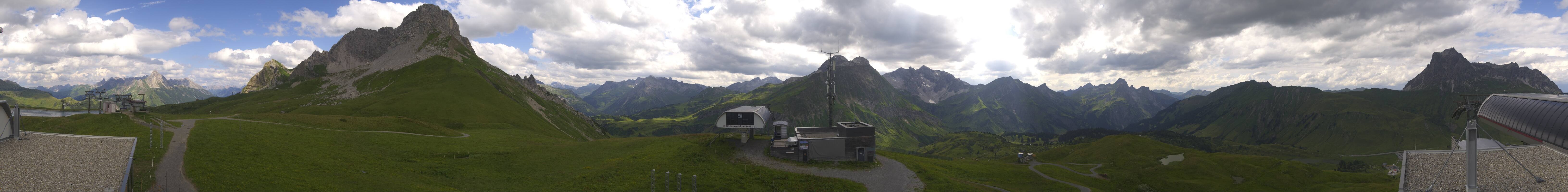 Archived image Webcam Panoramic view Warth Schröcken