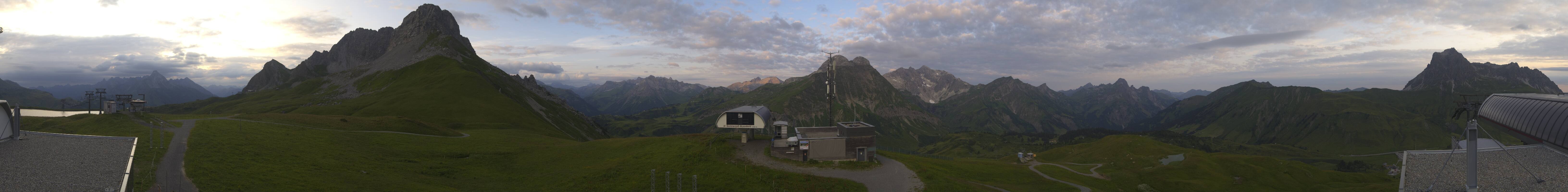 Archived image Webcam Panoramic view Warth Schröcken