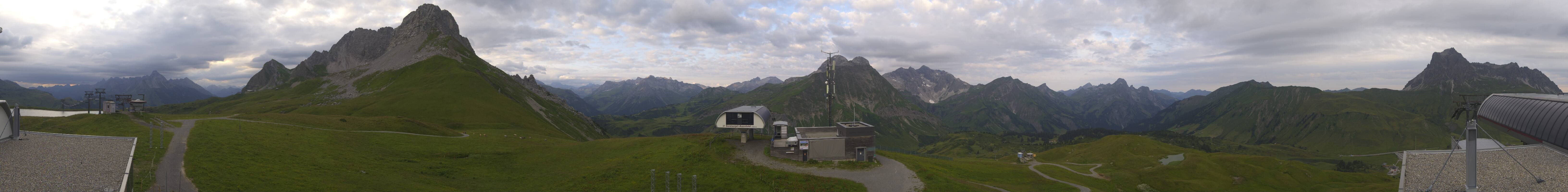 Archived image Webcam Panoramic view Warth Schröcken