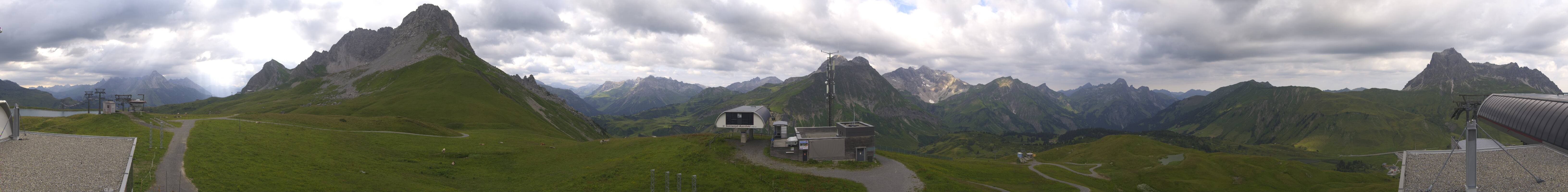 Archived image Webcam Panoramic view Warth Schröcken