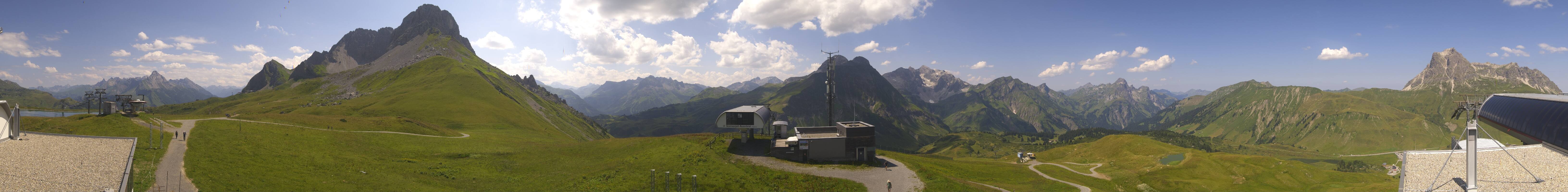 Archived image Webcam Panoramic view Warth Schröcken