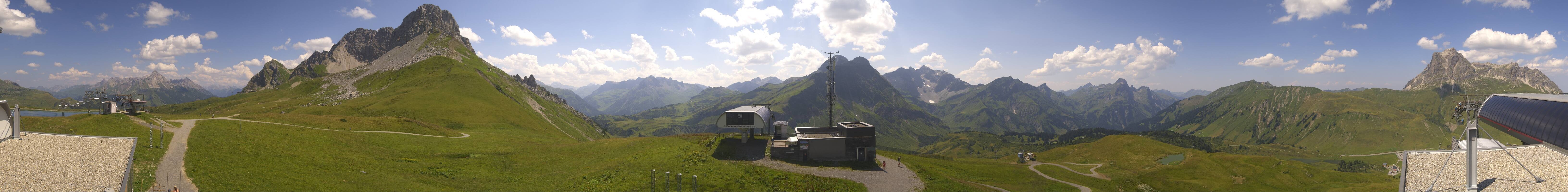 Archived image Webcam Panoramic view Warth Schröcken