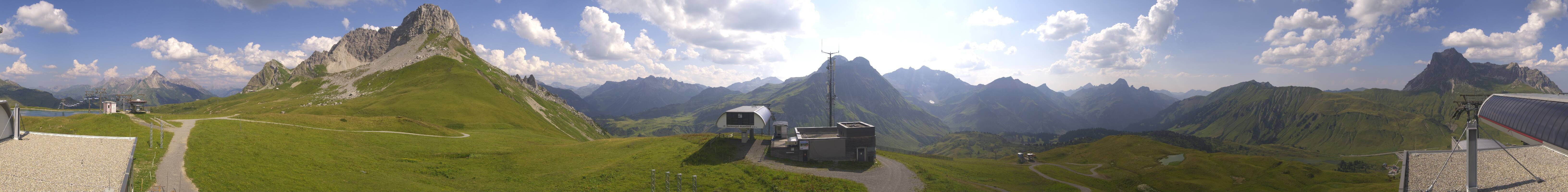 Archived image Webcam Panoramic view Warth Schröcken