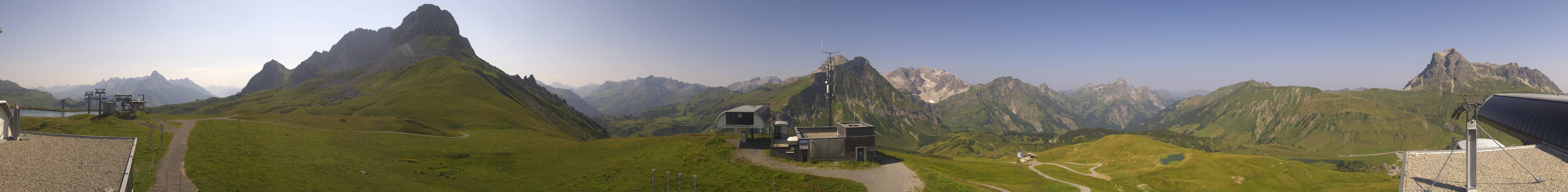 Archived image Webcam Panoramic view Warth Schröcken
