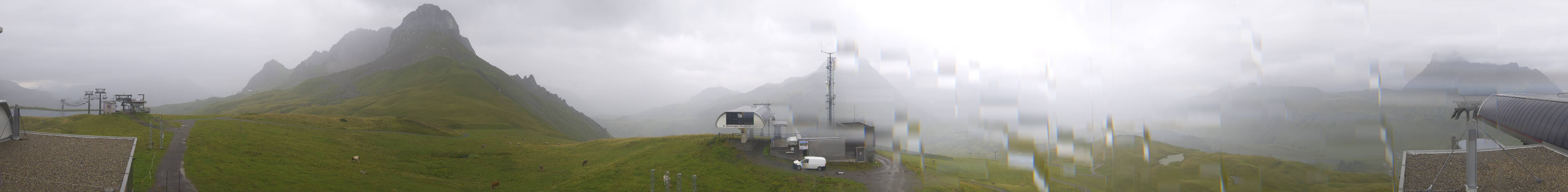 Archiv Foto Webcam Warth Schröcken - Panorama Saloberjet