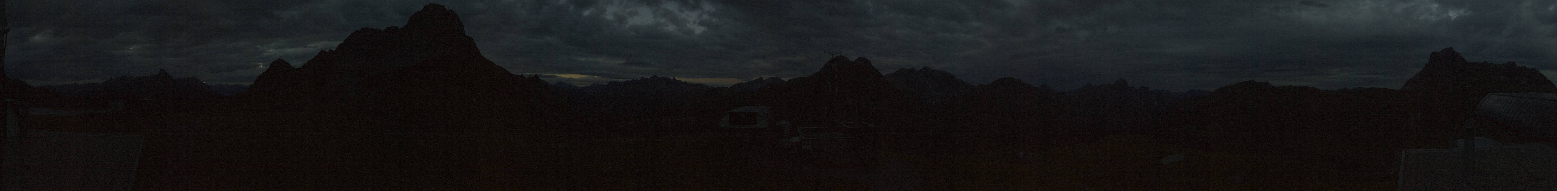 Archiv Foto Webcam Warth Schröcken - Panorama Saloberjet