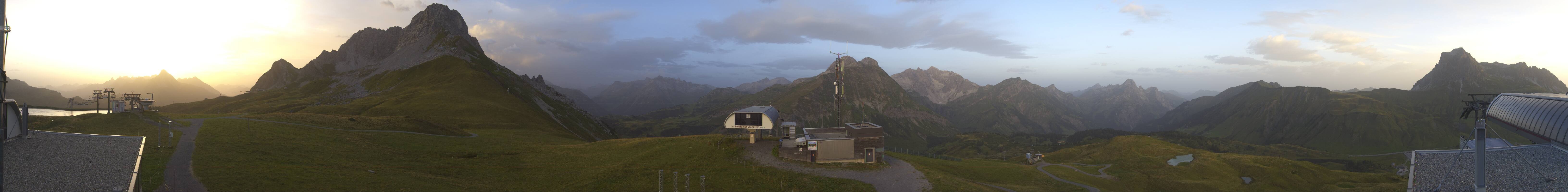 Archived image Webcam Panoramic view Warth Schröcken