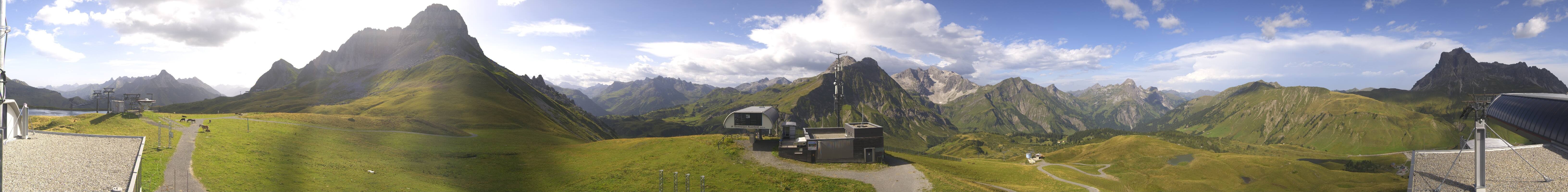 Archived image Webcam Panoramic view Warth Schröcken
