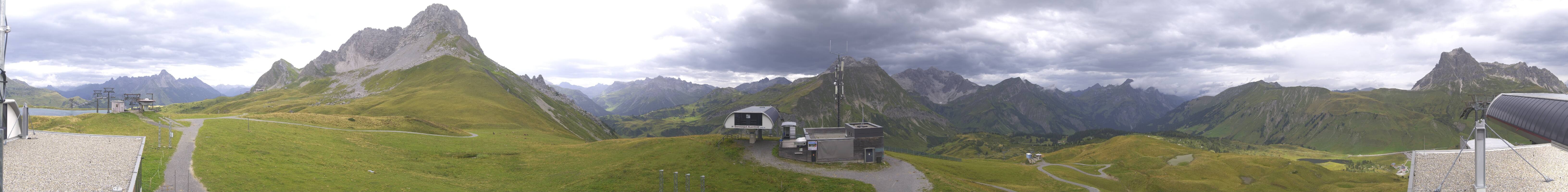 Archived image Webcam Panoramic view Warth Schröcken