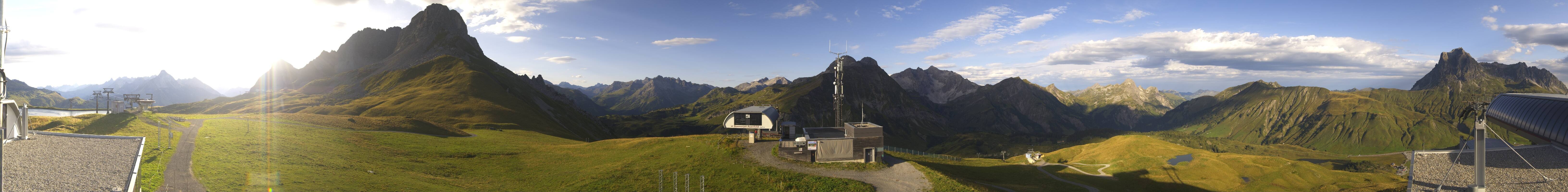 Archived image Webcam Panoramic view Warth Schröcken