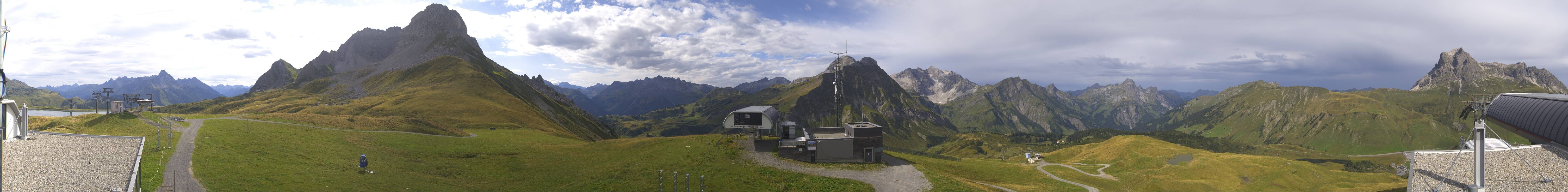 Archived image Webcam Panoramic view Warth Schröcken