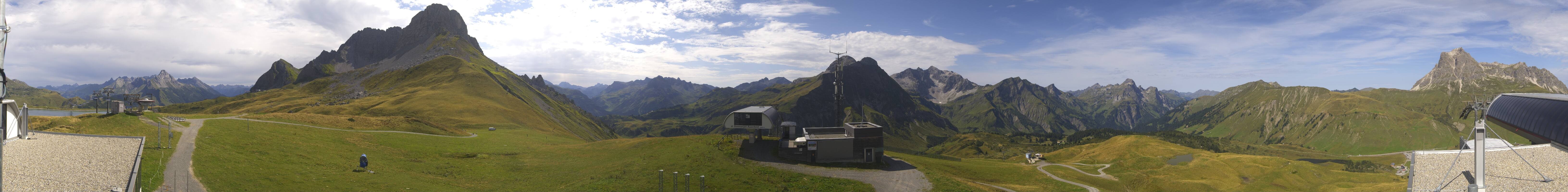 Archived image Webcam Panoramic view Warth Schröcken