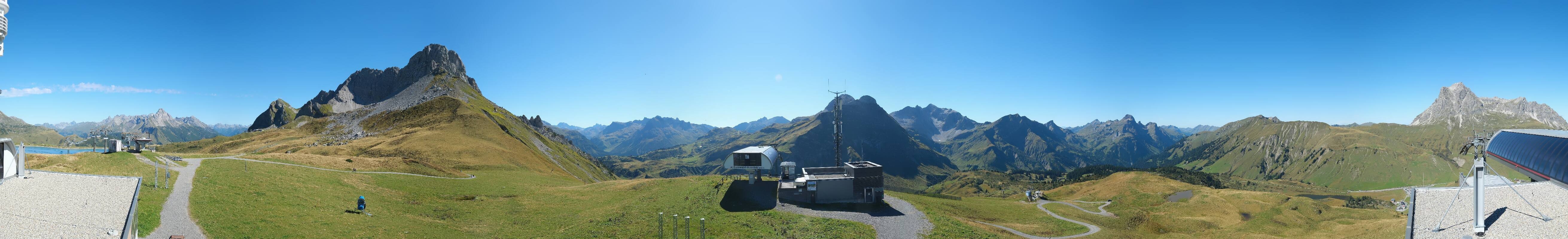 Archived image Webcam Panoramic view Warth Schröcken