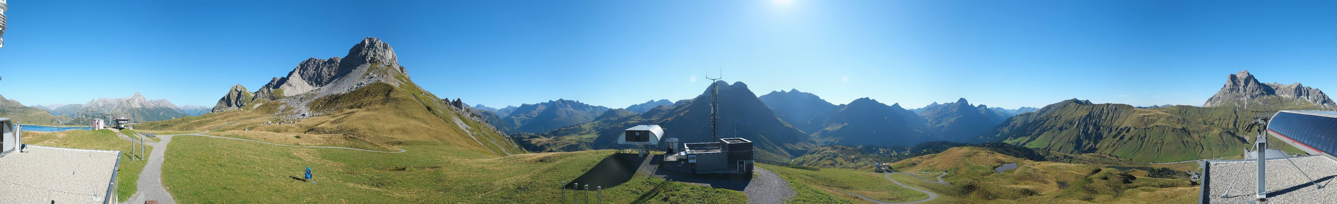 Archived image Webcam Panoramic view Warth Schröcken