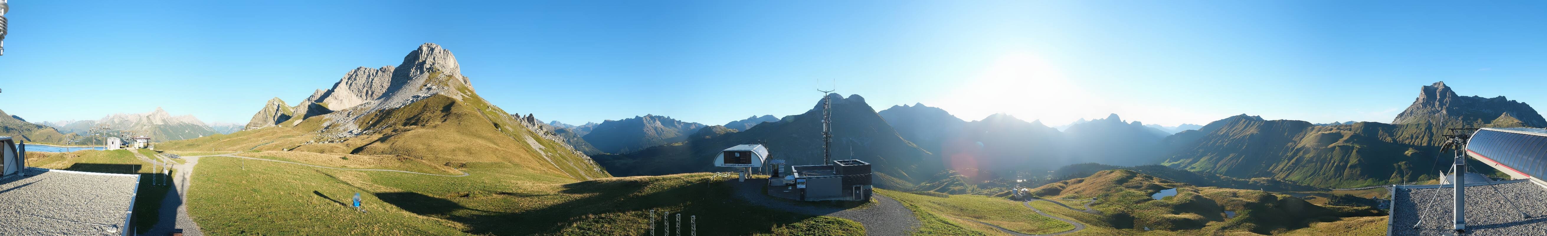 Archived image Webcam Panoramic view Warth Schröcken