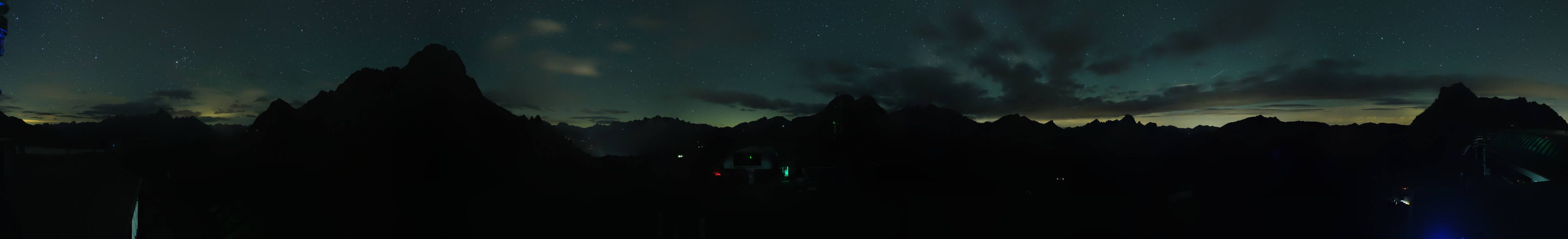 Archiv Foto Webcam Warth Schröcken - Panorama Saloberjet