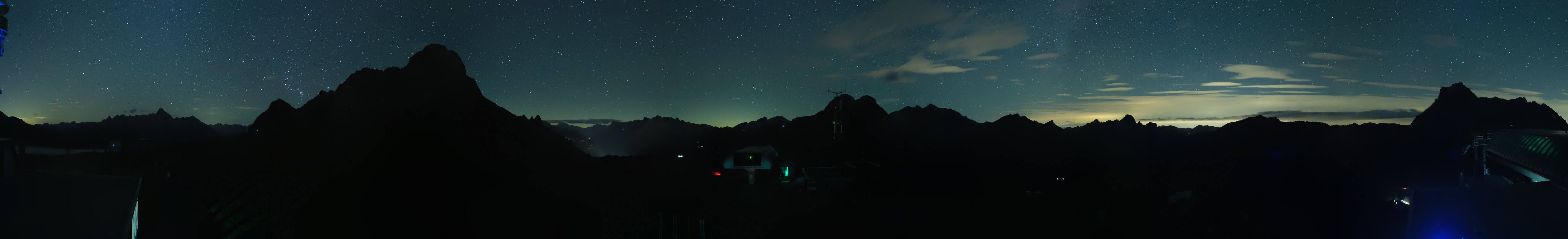 Archiv Foto Webcam Warth Schröcken - Panorama Saloberjet