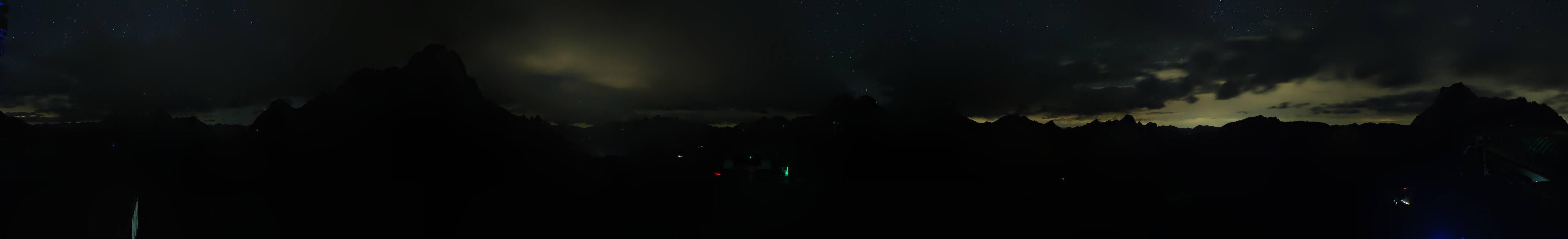 Archiv Foto Webcam Warth Schröcken - Panorama Saloberjet