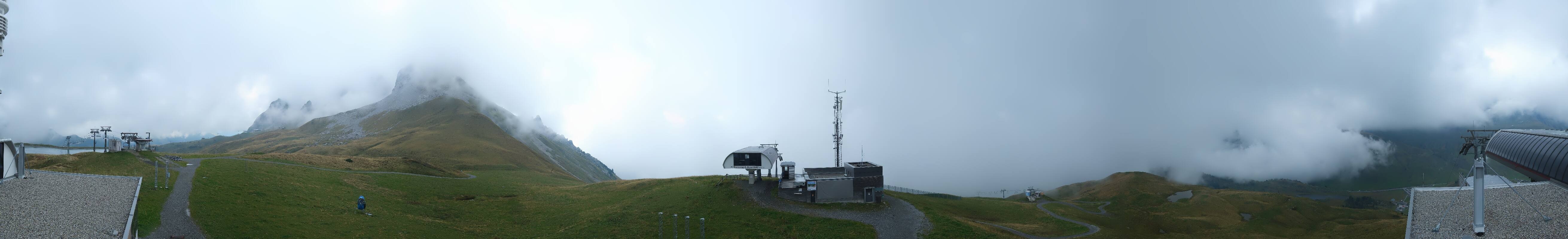 Archiv Foto Webcam Warth Schröcken - Panorama Saloberjet
