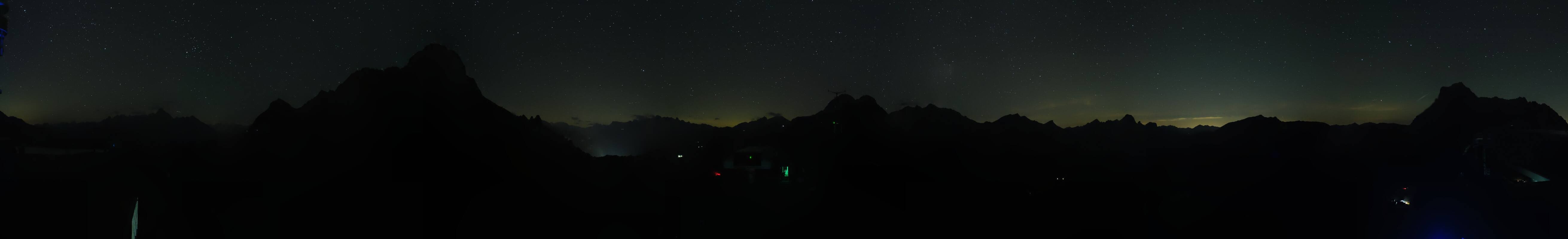 Archiv Foto Webcam Warth Schröcken - Panorama Saloberjet