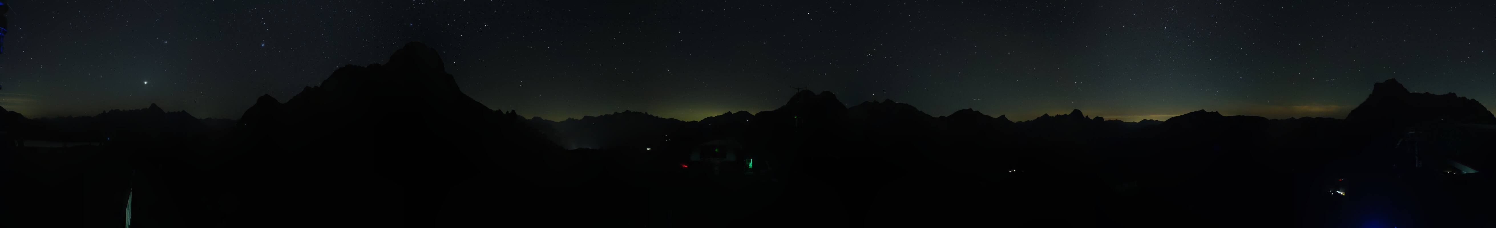 Archiv Foto Webcam Warth Schröcken - Panorama Saloberjet