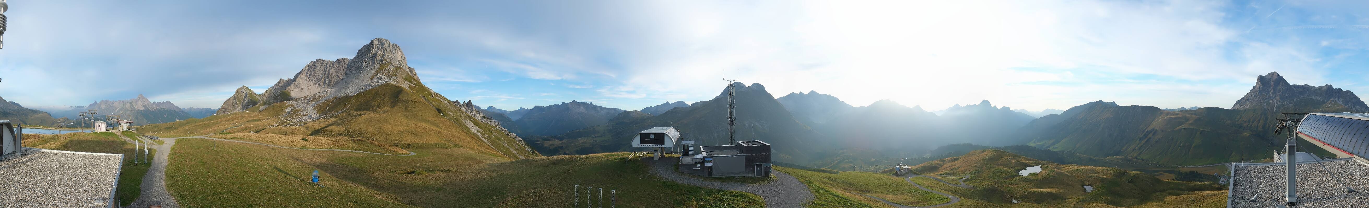 Archived image Webcam Panoramic view Warth Schröcken
