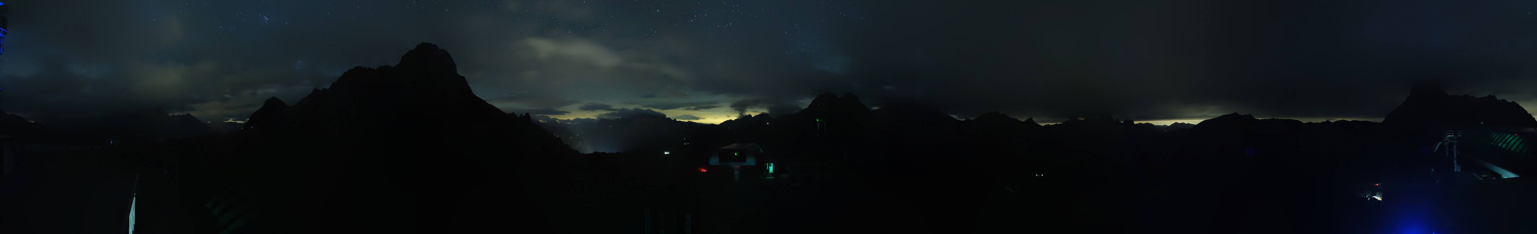 Archiv Foto Webcam Warth Schröcken - Panorama Saloberjet