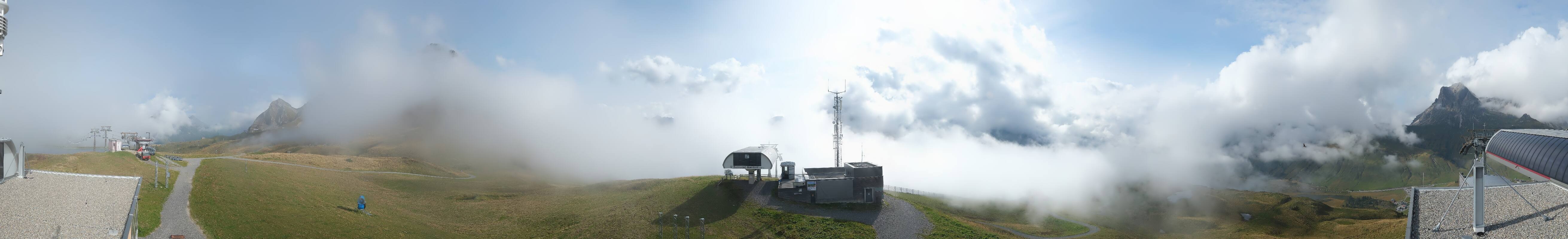 Archiv Foto Webcam Warth Schröcken - Panorama Saloberjet
