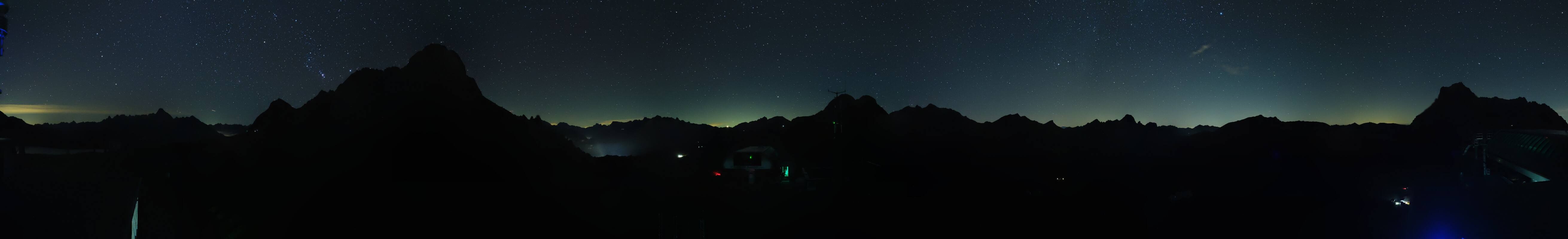 Archiv Foto Webcam Warth Schröcken - Panorama Saloberjet