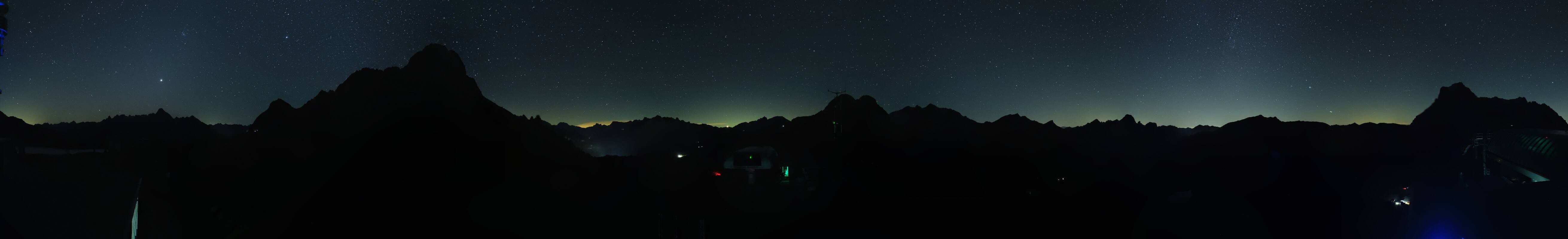Archiv Foto Webcam Warth Schröcken - Panorama Saloberjet