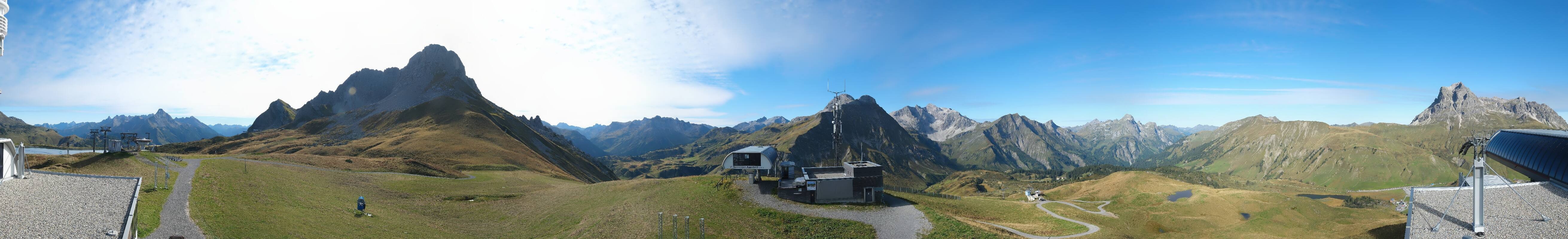 Archived image Webcam Panoramic view Warth Schröcken