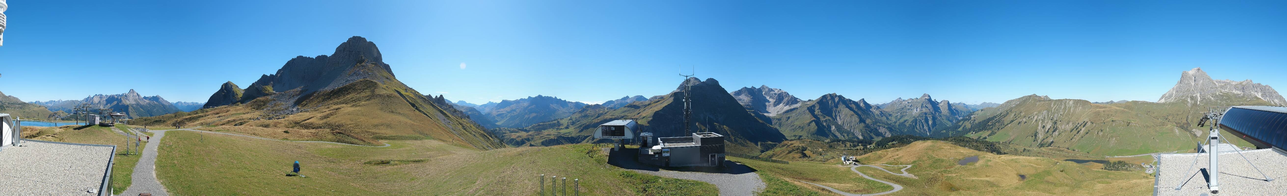 Archived image Webcam Panoramic view Warth Schröcken
