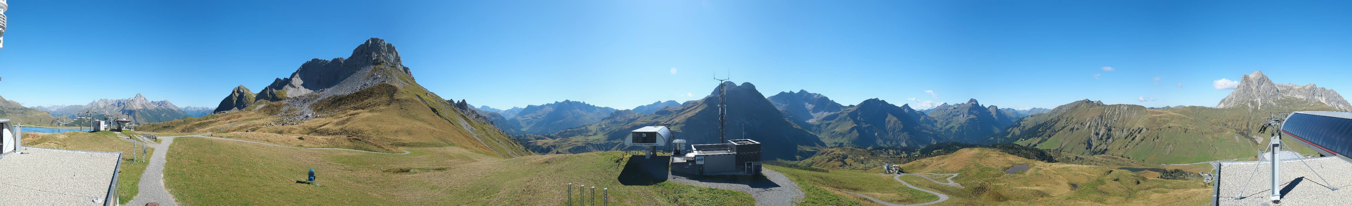 Archived image Webcam Panoramic view Warth Schröcken