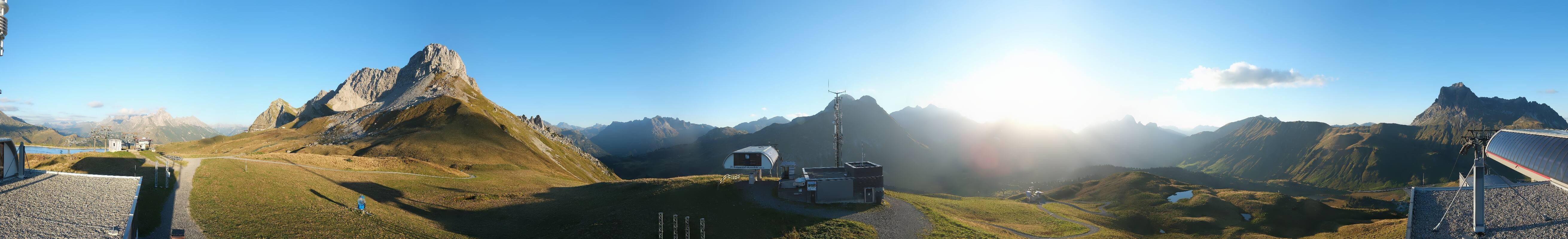 Archived image Webcam Panoramic view Warth Schröcken