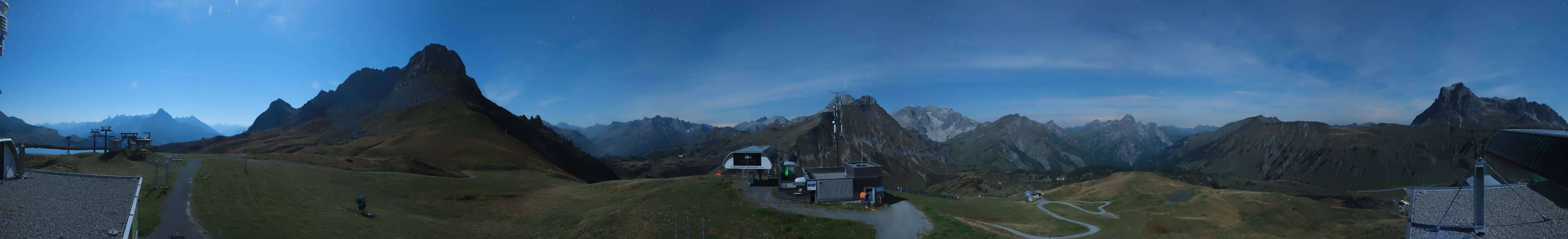 Archived image Webcam Panoramic view Warth Schröcken
