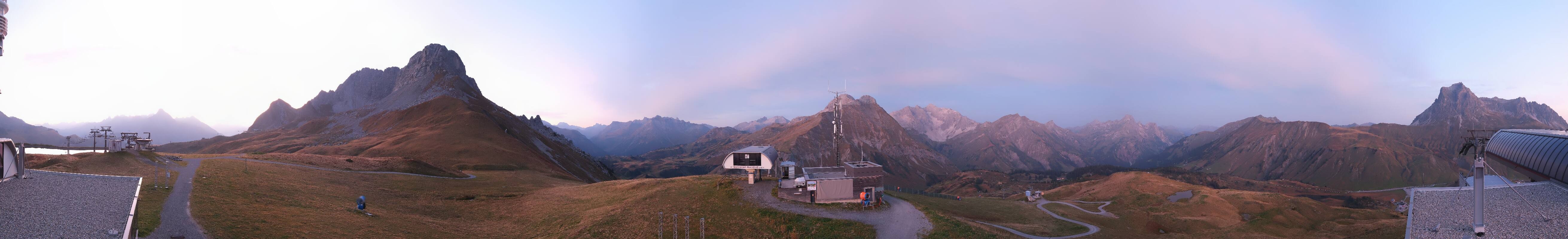 Archived image Webcam Panoramic view Warth Schröcken