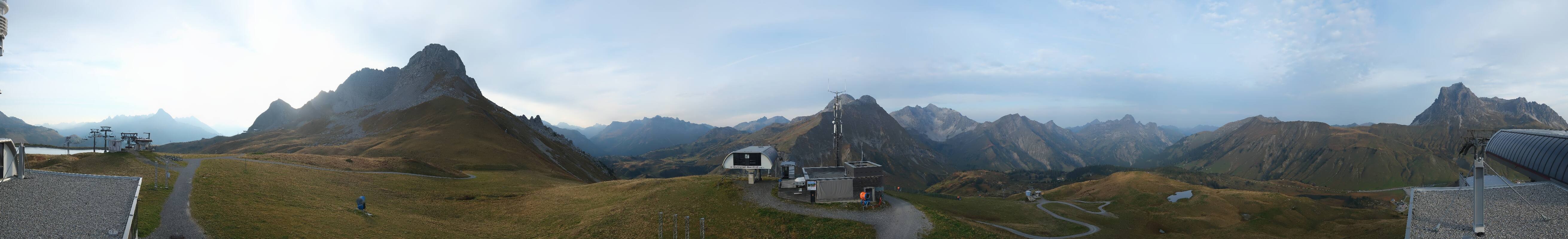 Archived image Webcam Panoramic view Warth Schröcken