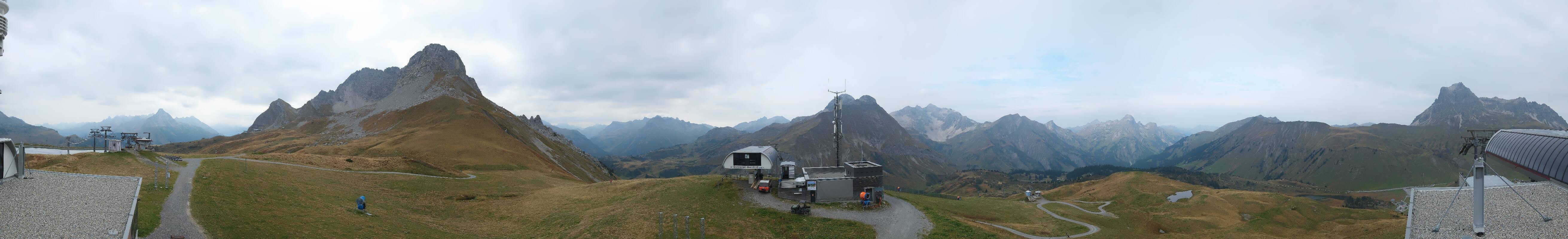 Archived image Webcam Panoramic view Warth Schröcken