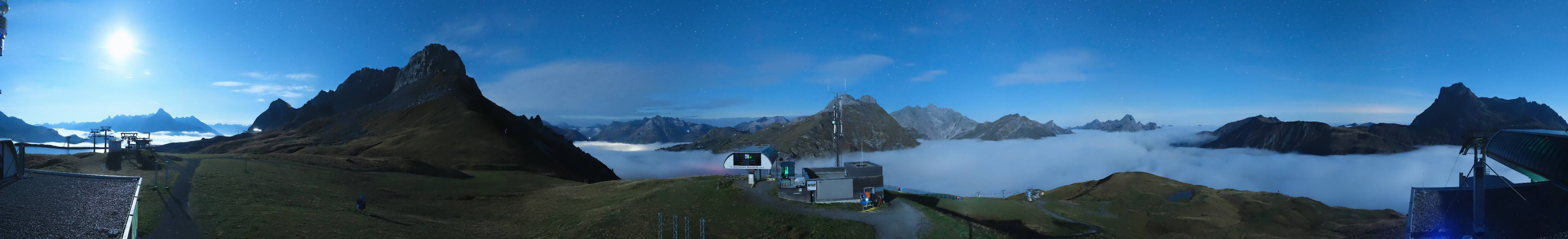 Archived image Webcam Panoramic view Warth Schröcken