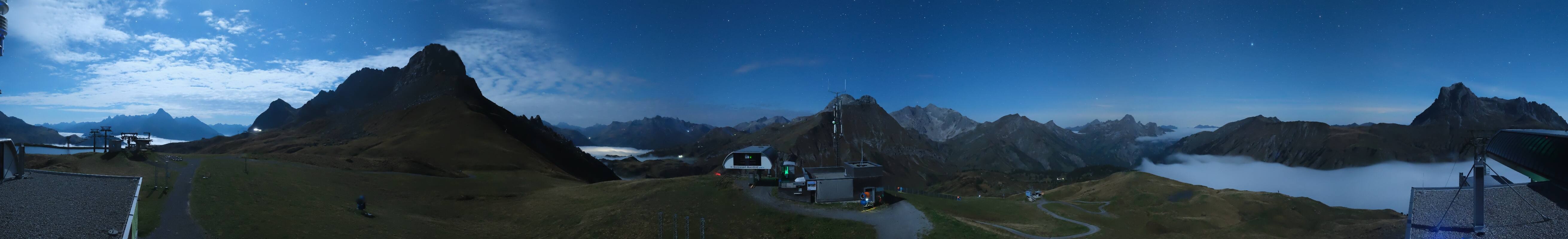 Archived image Webcam Panoramic view Warth Schröcken