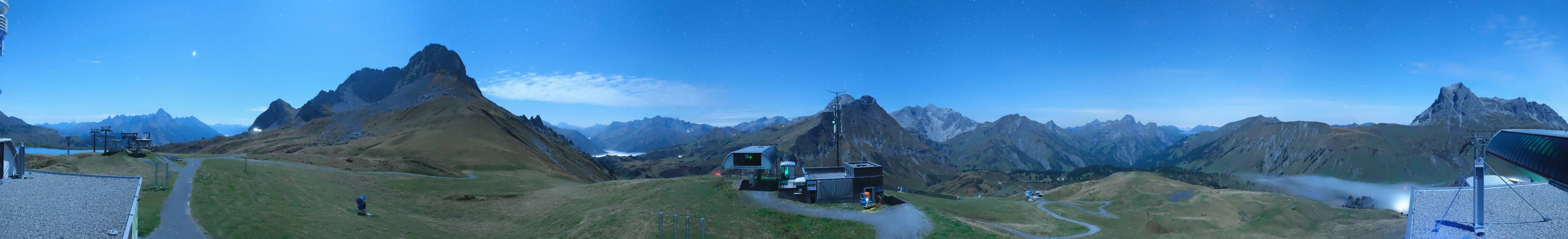 Archived image Webcam Panoramic view Warth Schröcken