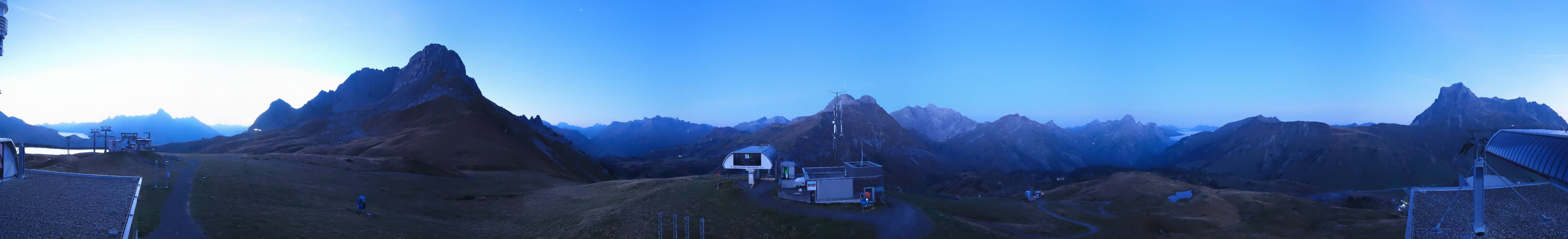 Archived image Webcam Panoramic view Warth Schröcken