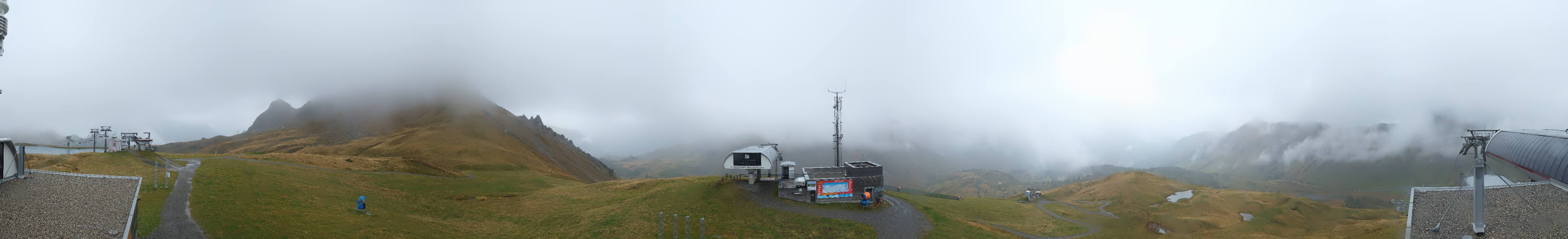 Archiv Foto Webcam Warth Schröcken - Panorama Saloberjet