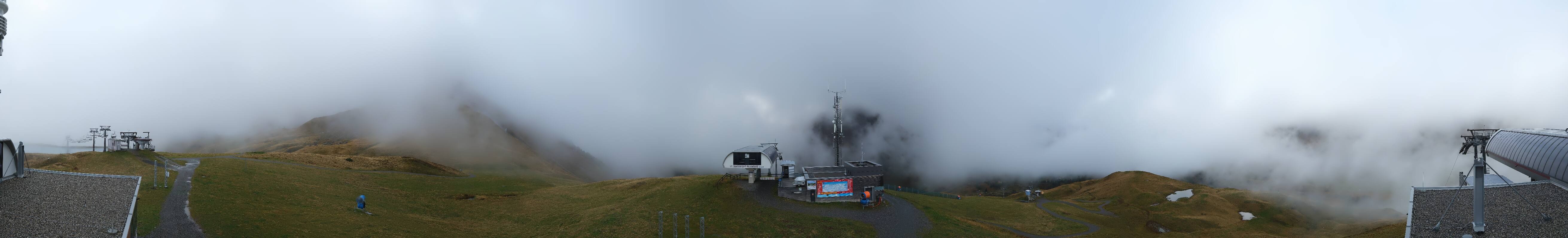 Archiv Foto Webcam Warth Schröcken - Panorama Saloberjet