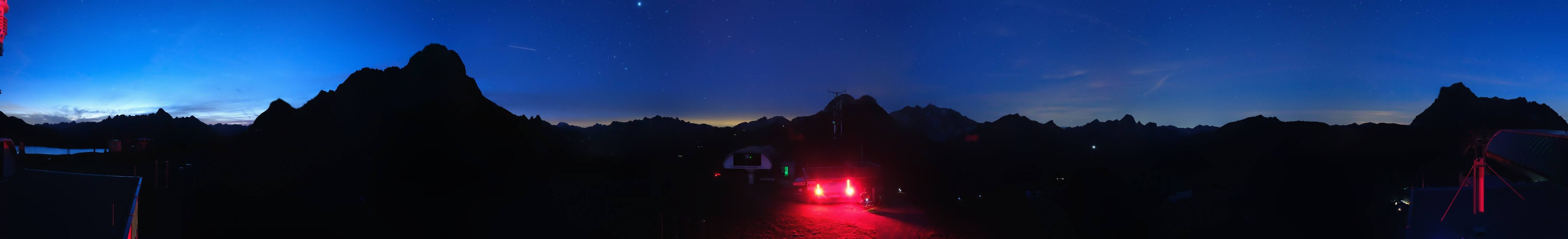 Archiv Foto Webcam Warth Schröcken - Panorama Saloberjet